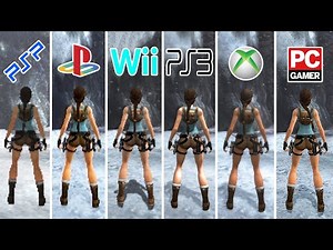 Tomb Raider Anniversary (2007) PSP vs PS2 vs Wii vs PS3 vs XBOX 360 vs PC