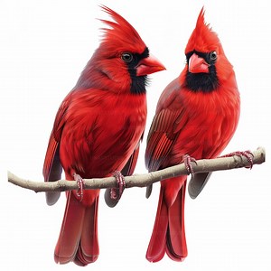 Red Cardinal Bird With Flower Clipart , 35 High Quality Images Jpgs Digital Download , Card Making Junk Journal , Jpgs Wall Art Bundle - Etsy