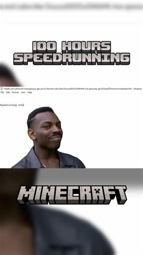 get hight in the nether ⚡️ #Minecraft #Speedrunning #100Hours