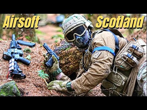 Airsoft War - Grenade clearance at Section8 Scotland