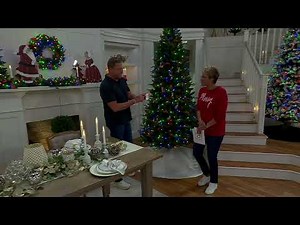 Bethlehem Lights Color Prism Multi-Function Christmas Tree on QVC