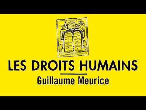 Comprendre la Déclaration universelle des droits de l'homme avec Guillaume Meurice