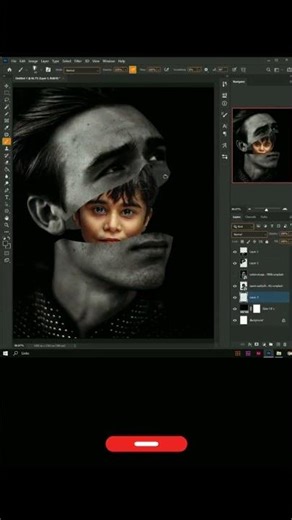 Amazing Photo Manipulation in Photoshop Easy Photoshop Editing Trick #shorts