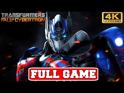 TRANSFORMERS FALL OF THE CYBERTRON Gameplay Walkthrough FULL GAME No Commentary (PC 4K 60FPS)