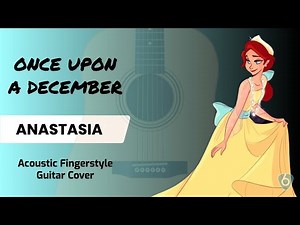 Once Upon a December (Anastasia) - Karaoke Acoustic Guitar only Backing Track with Lyrics