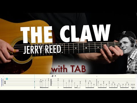 Jerry Reed - The Claw // Guitar lesson with TAB
