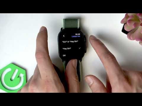 APPLE Watch Ultra 3 – How to Enable Siri