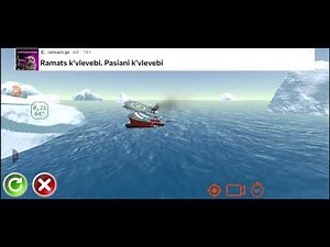 Ship mooring 3d: supply vessel fails to breach on iceberg