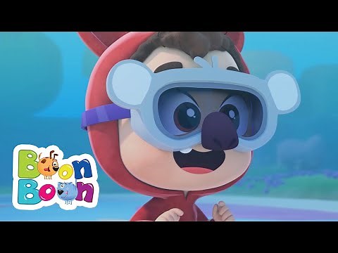 Lea și Pop pe mare - Învățăm viețuitoarele marine | Cântece copii BoonBoon