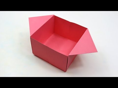 Origami Box Folding | How to Make Paper Box | Easy Paper Origami