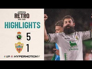 R. RACING CLUB 5 - 1 UD ALMERÍA | LALIGA HYPERMOTION HIGHLIGHTS