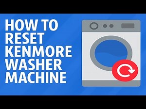 How To Reset Kenmore Washer Machine (Top Load Series 700, 600, 100, 110, Lid Lock, Front Load)