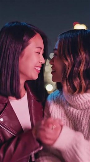 Sunlight on Her Skin - Lesbian Kiss - Lesbian Kissing - Girls Kissing - Lesbian Lip Kiss - Kiss