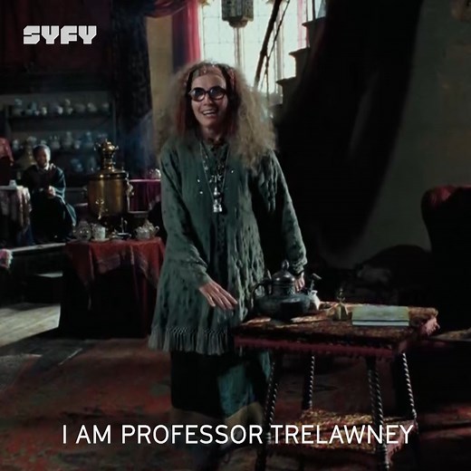 Time to show some love to everyone’s favorite Divination educator, Professor Sybill Trelawney! Check out some of her insane prophecies during the Harry Potter Marathon on SYFY! | SYFY