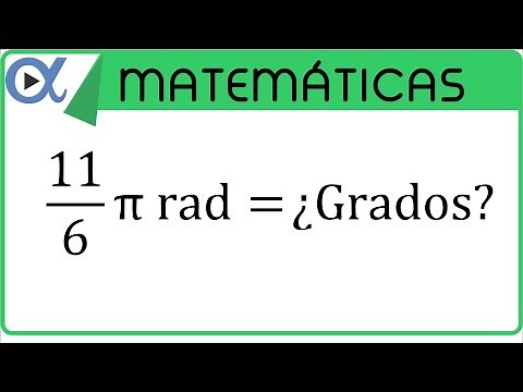 Convert radians to degrees example 1 | Trigonometry - Virtual