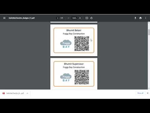 Secure Site Check-In: How to Set Up and Use Personal QR Code Badges