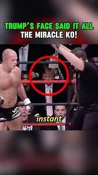 One punch changed everything Even Trump couldn’t believe ✊☠️#boxing