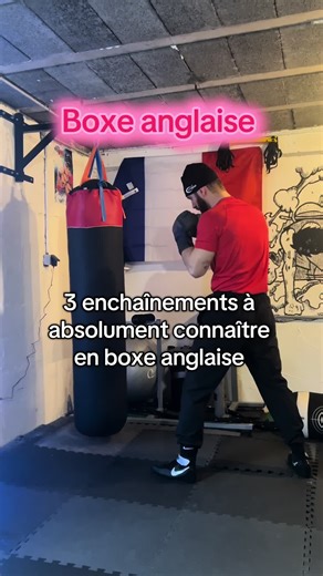 🥊 3 ENCHAÎNEMENTS SIMPLES ET EFFICACES EN BOXE ANGLAISE Dans cette vidéo, je te montre 3 combinaisons fondamentales à intégrer dans ton shadow, sac de frappe ou sparring. Idéal pour travailler la coordination, la vitesse et la précision 👊 🔥 Enchaînements travaillés : ➡️ 1-2-3C Jab – Cross – Crochet au corps Parfait pour ouvrir la garde avec le direct et finir en rotation explosive. ➡️ 1-2-4C Jab – Cross – Crochet arrière On engage le haut du corps et on termine fort avec le bras arrière en pu
