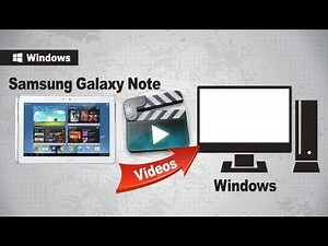 [Galaxy Note 10.1]: How to Copy/Transfer Movies from Galaxy Note 10.1 to PC