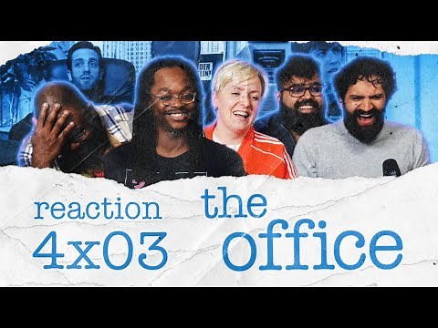 The Office - 4x3 Dunder Mifflin Infinity Part 1 - Group Reaction