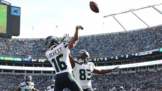 Lockett channels Allen Iverson on go-ahead TD celebration