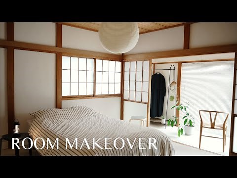 [DIY] Remake a Japanese-style room🎨Relaxing bedroom interior｜IKEA haul｜Room Makeover