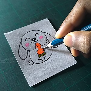 How to draw a rabbit | All About Art