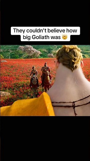 Goliath shows up for battle 😤 ‘David’ from Angel Studios now in theaters!