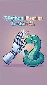 Top 3 Python Libraries for AI #shorts