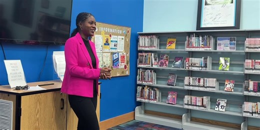 TV20 anchor, reporter shares journalism journey at Alachua County library program