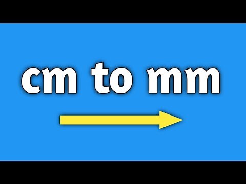How to convert cm to mm || how to convert centimetre to millimetre || Conversion of cm to mm #maths