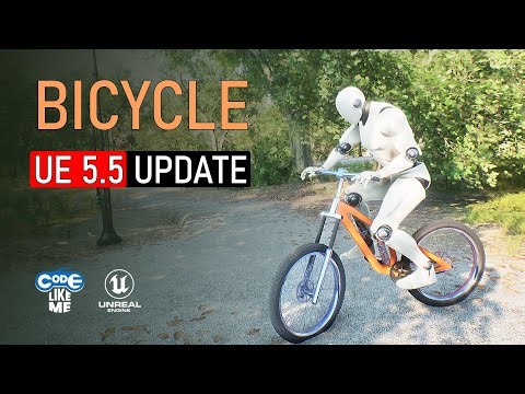 Unreal Engine 5.5 Bicycle Riding System Update - Project + Free Playable Demo