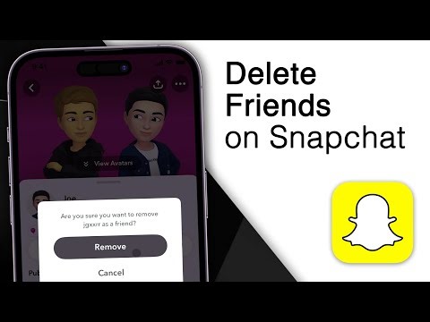 How To Delete Friends On Snapchat! [2025]