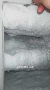 ASMR | Eating Snow Ice from the Fridge