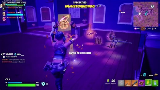 Cheesy Poofs vs. Stick of Truth in Fortnite Gameplay