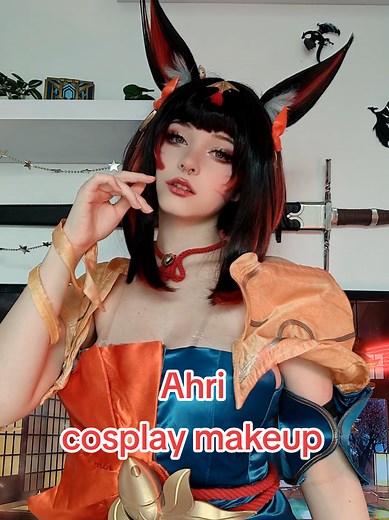 Exciting Ahri Cosplay Makeup Tutorial