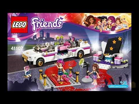 LEGO Friends 41107 - Complete Pop Star Limousine Instructions! (Step-by-Step Guide)