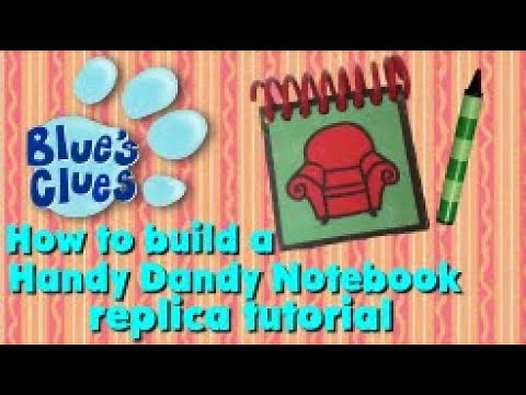 How to build a replica Handy Dandy Notebook tutorial