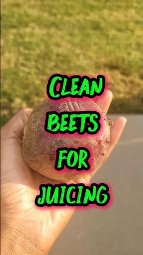 Peel Beets the RIGHT Way 🍠