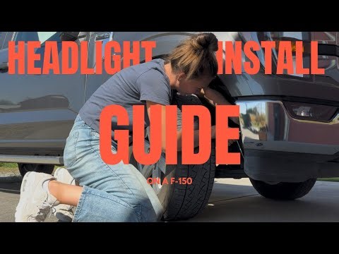 NovSight LED Headlight Install on a Ford F-150 (A Beginner's Guide!)