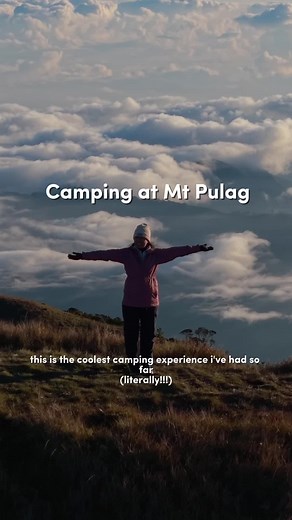 Camping at Mt Pulag for the first time ⛰️🥹✨ Some tips to note: ⛰️ Weekend camping is still not allowed ⛰️ Camping is for limited slots only on weekdays ⛰️ Super cold, make sure you have the right gear and layer of clothes! ⛰️ If you are a joiner, be careful with the organizers you are joining in. ⛰️ Take note of the itinerary I mentioned here because it can be extra challenging to hike up to Camp 2 with all of your stuff. ⛰️ You can actually rent a sleeping bag and tent at Mt Pulag Ranger Stati