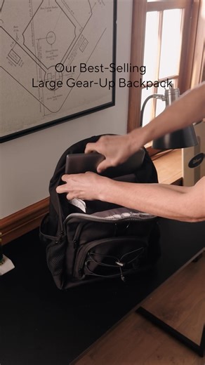 3.5K views | Our large backpack can hold everything you need for a day on campus or a weekend of adventuring. ✔️ 4 roomy exterior pockets ✔️ Padded laptop sleeve ✔️ D-rings to hold your keys, water bottle, or lunch box ✔️ Pockets for your water bottle Shop the collection: cur.lt/ydq1gwq2d | Pottery Barn Teen | Facebook