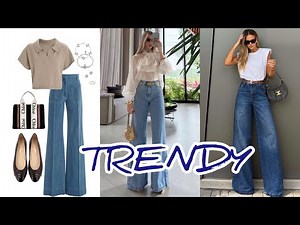 DENIM PANTS OUTFIT / HOW TO LOOK ELEGANT AND STYLISH / FASHION 2025