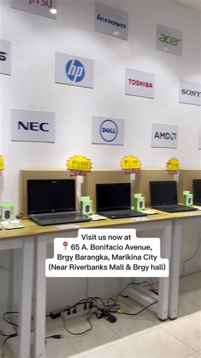 LAPTOP STARTS AT ₱4,999 ONLY 💻 DIRECT MESSAGE Us to Order 📩 Branded Laptops like ACER, HP, DELL, LENOVO and many more for as low as ₱4,999 only 😱😍 We accept Credit Card, Debit Card, Bank transfer, GCASH & Cash 💵 We are FREE SHIPPING & CASH ON DELIVERY Nationwide! Visit Us now at📍65 A. Bonifacio Avenue, Brgy Barangka, Marikina City (Near Riverbanks Mall & beside Barangka Brgy Hall) Follow us for more affordable laptops 🥰 #laptops #affordable #legitseller | Laptop Supplier PH
