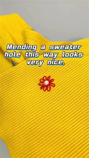 WHOLEHEARTED Sewing Tutorials & Tools on Instagram: "Mending a sweater hole this way looks very nice.#Wholeheartedapparel#GarmentProduction #FashionAccessories #ApparelManufacturing #SewingTechniques #PatternMaking #FabricSelection #AccessoryDesign #ClothingRepair #FashionWholesale #TextileSupplier #CustomClothing #HandmadeFashion #SewingCommunity #FashionBusiness #ClothingAlterations #GarmentCare #SewingTools #AccessorySupplier #ApparelDesign #FashionIndustry #TextileTrends #ClothingSamples #Fa