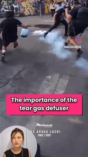 The importance of a tear gas defuser #nepal #nepali