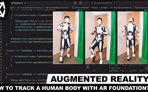 Unity3d增强现实基础-如何跟踪人体在三维与增强现实基础?