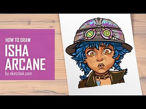 How to Draw Isha’s Stunning Scene from Arcane Season 2 🎨✨
