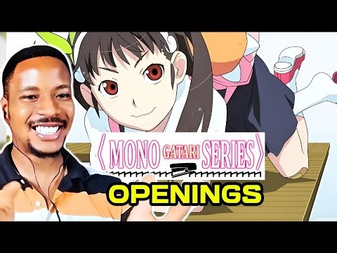 FIRST TIME REACTION TO ALL MONOGATARI SERIES OPENINGS
