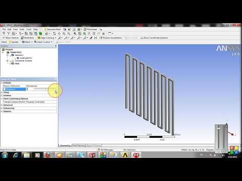 Serpentine flow channel design Solving and simulations using ANSYS FLUENT 14.0